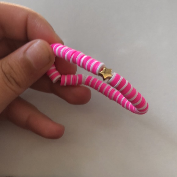 Brown and pink butterfly print crop top size L (not worn) - Picture 2 of 6